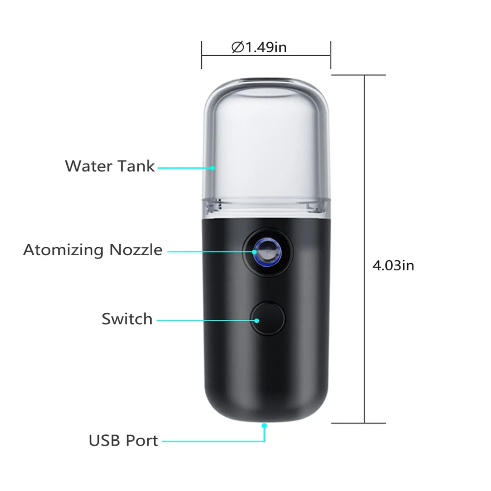 Arctic Aura™ MistGlow Facial Sprayer