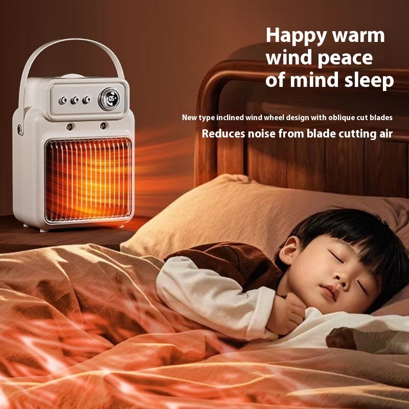Arctic Aura™ 2-in-1 Room Heater & Humidifier – 1200W Portable Indoor Table Heater for Home & Office