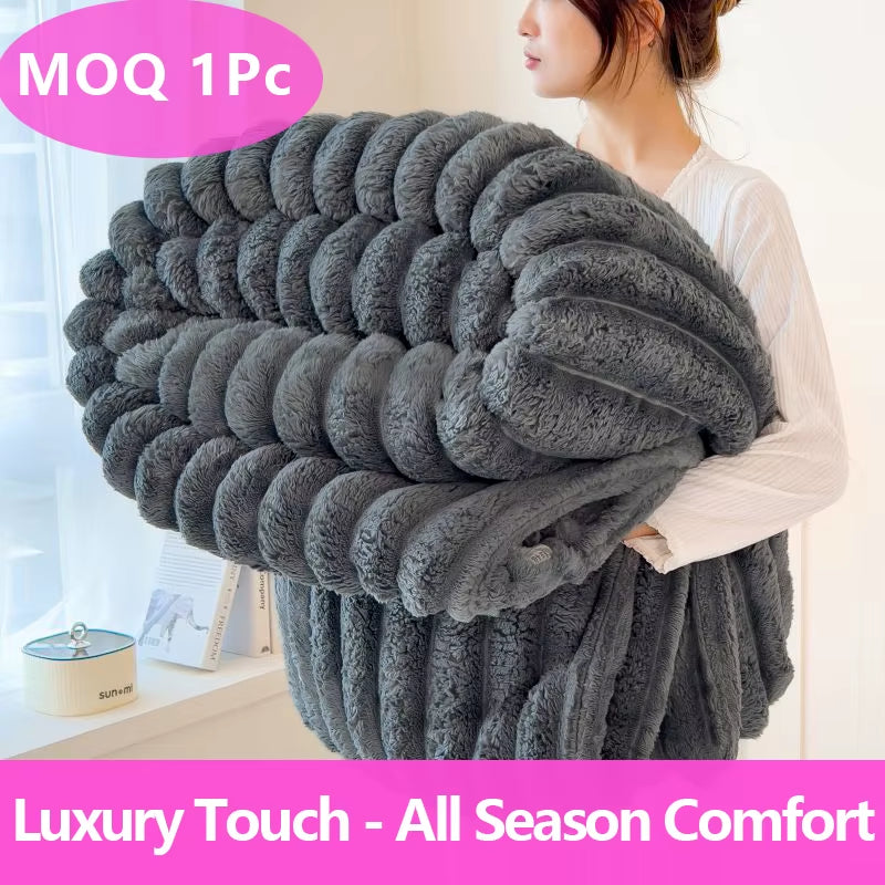 Arctic Aura™ UltraSoft Faux Fur Winter Throw Blanket