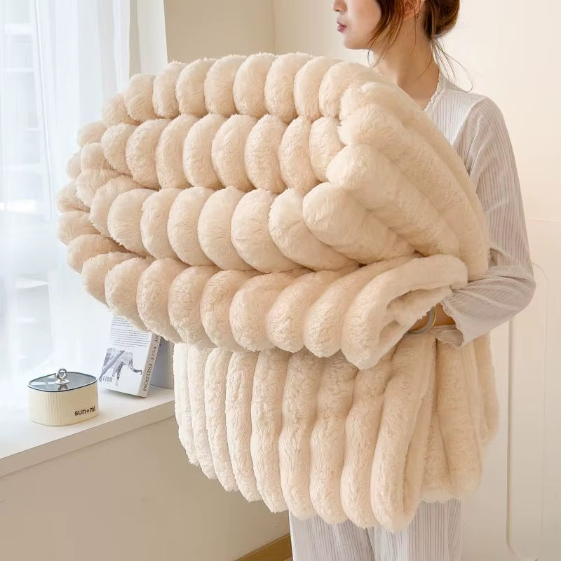 Arctic Aura™ UltraSoft Faux Fur Winter Throw Blanket