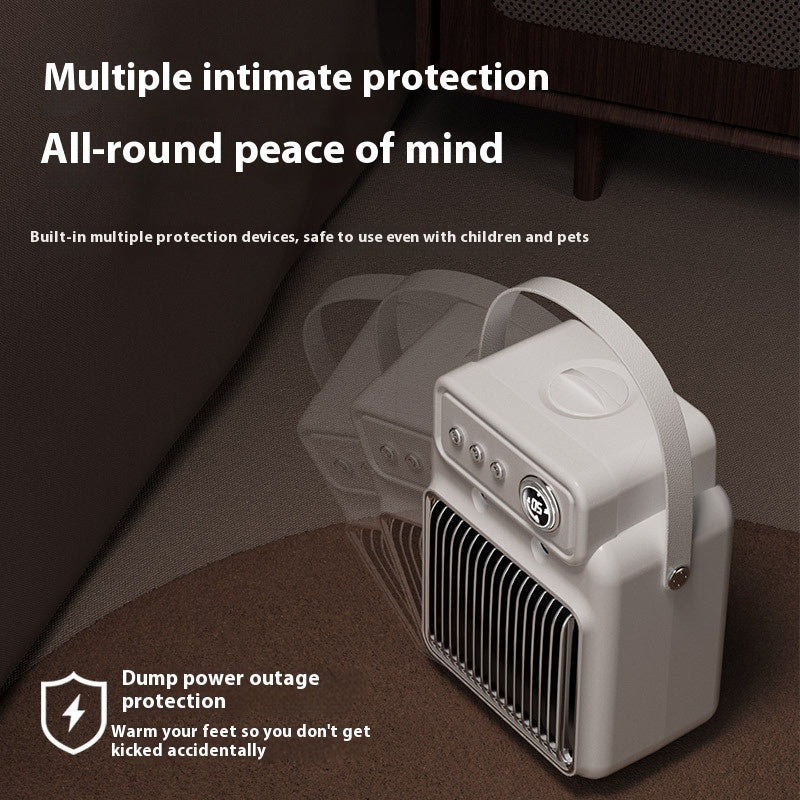 Arctic Aura™ 2-in-1 Room Heater & Humidifier – 1200W Portable Indoor Table Heater for Home & Office