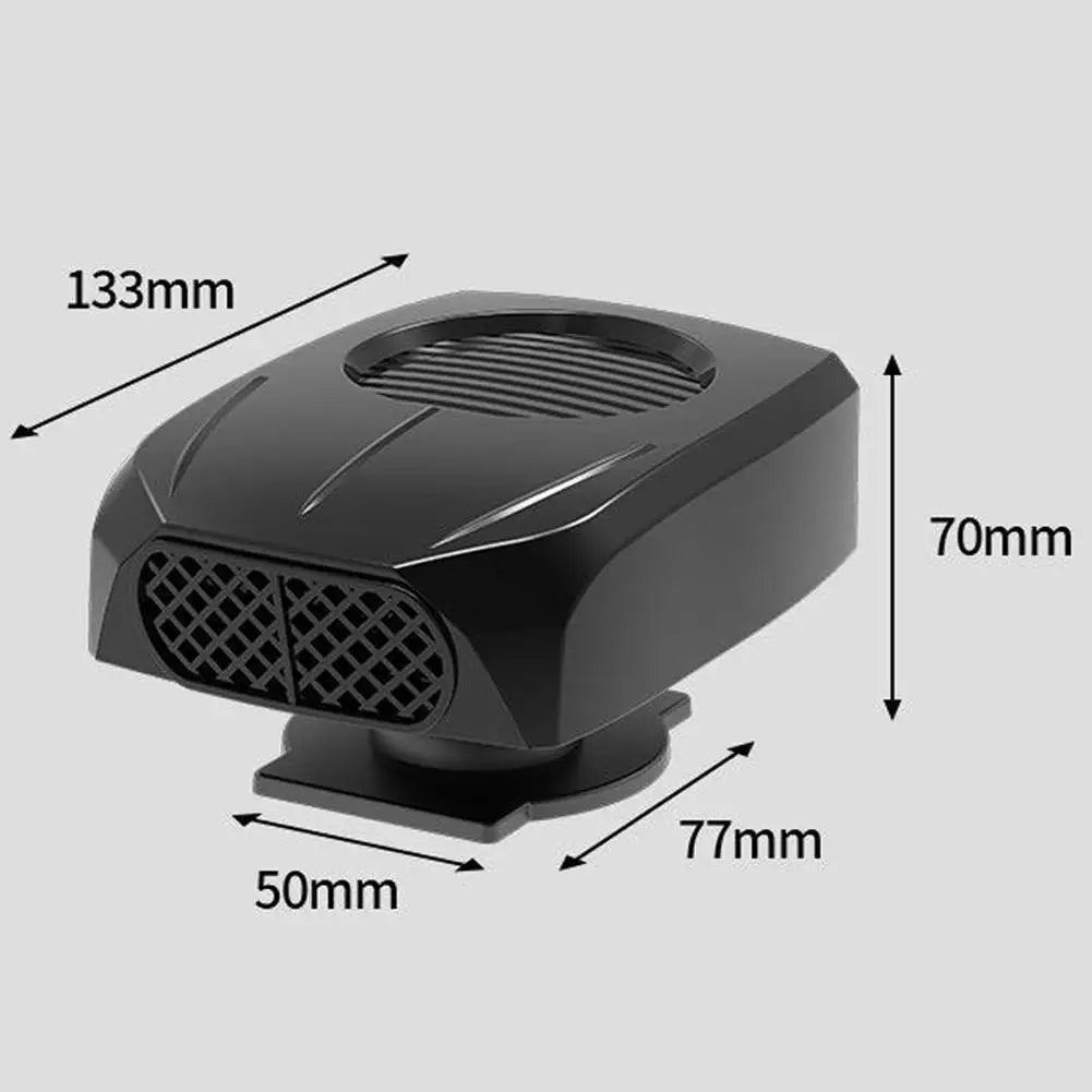 1Pc Powerful Car Windshield Defroster Heater Fan for Fast Defrosting Defogging 2 Modes Settings Winter Auto Heater Warmer