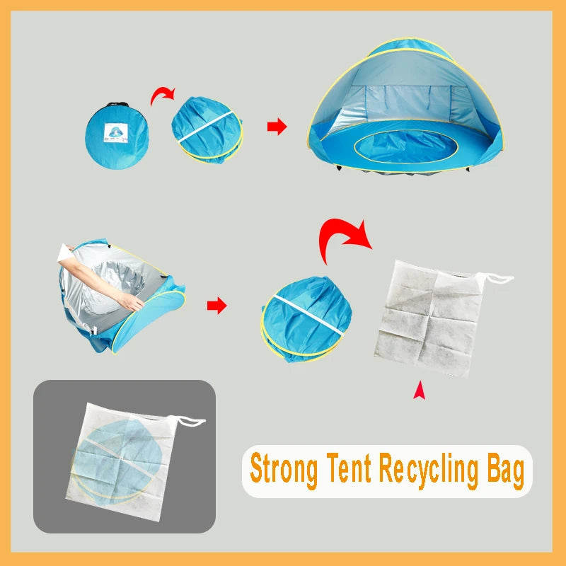 Arctic Aura™ SunNest Baby Beach Tent