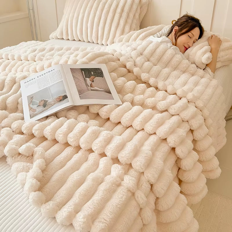 Arctic Aura™ UltraSoft Faux Fur Winter Throw Blanket