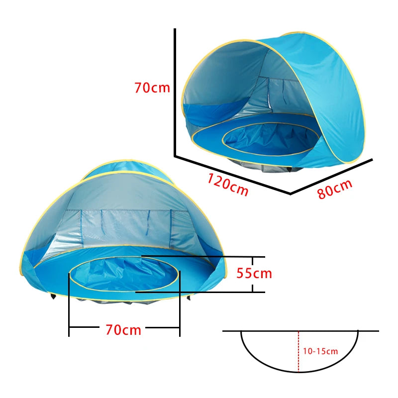 Arctic Aura™ SunNest Baby Beach Tent