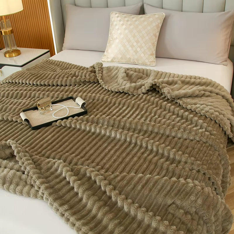 Arctic Aura™ UltraSoft Faux Fur Winter Throw Blanket