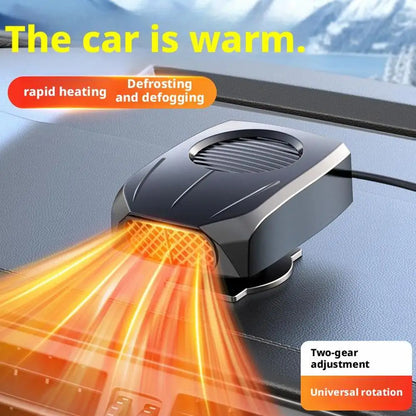 1Pc Powerful Car Windshield Defroster Heater Fan for Fast Defrosting Defogging 2 Modes Settings Winter Auto Heater Warmer