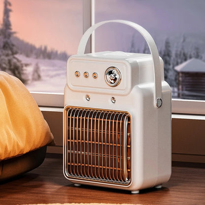 Arctic Aura™ 2-in-1 Room Heater & Humidifier – 1200W Portable Indoor Table Heater for Home & Office