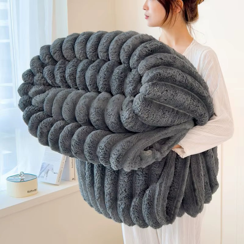 Arctic Aura™ UltraSoft Faux Fur Winter Throw Blanket