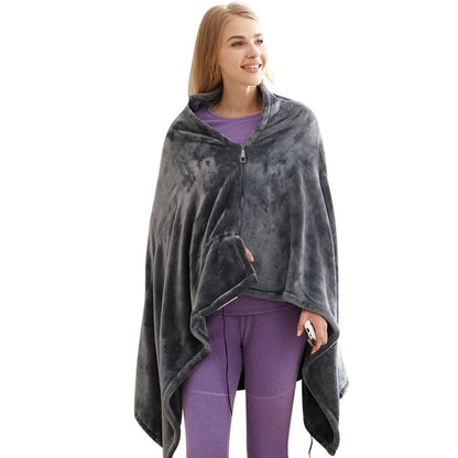 Arctic Aura™ USB Heated Flannel Blanket – Ultra Soft Electric Heated Throw for Home, Office & Travel